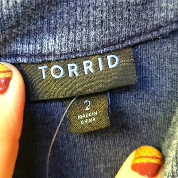 Torrid Mini Rib Trapeze Dress NWT NEW 2x - Picture 8 of 12